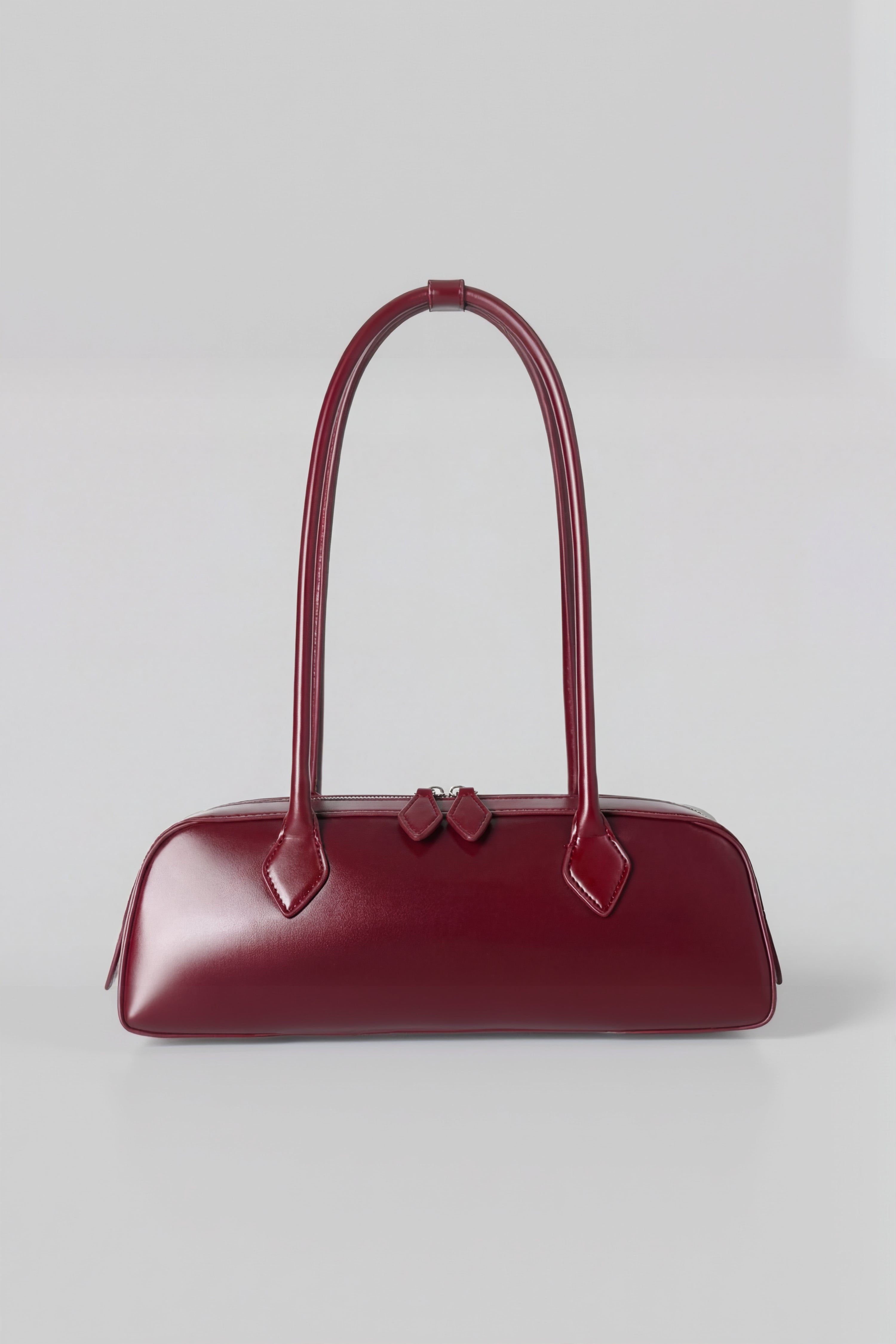 ARC BAGUETTE BAG - WINE RED