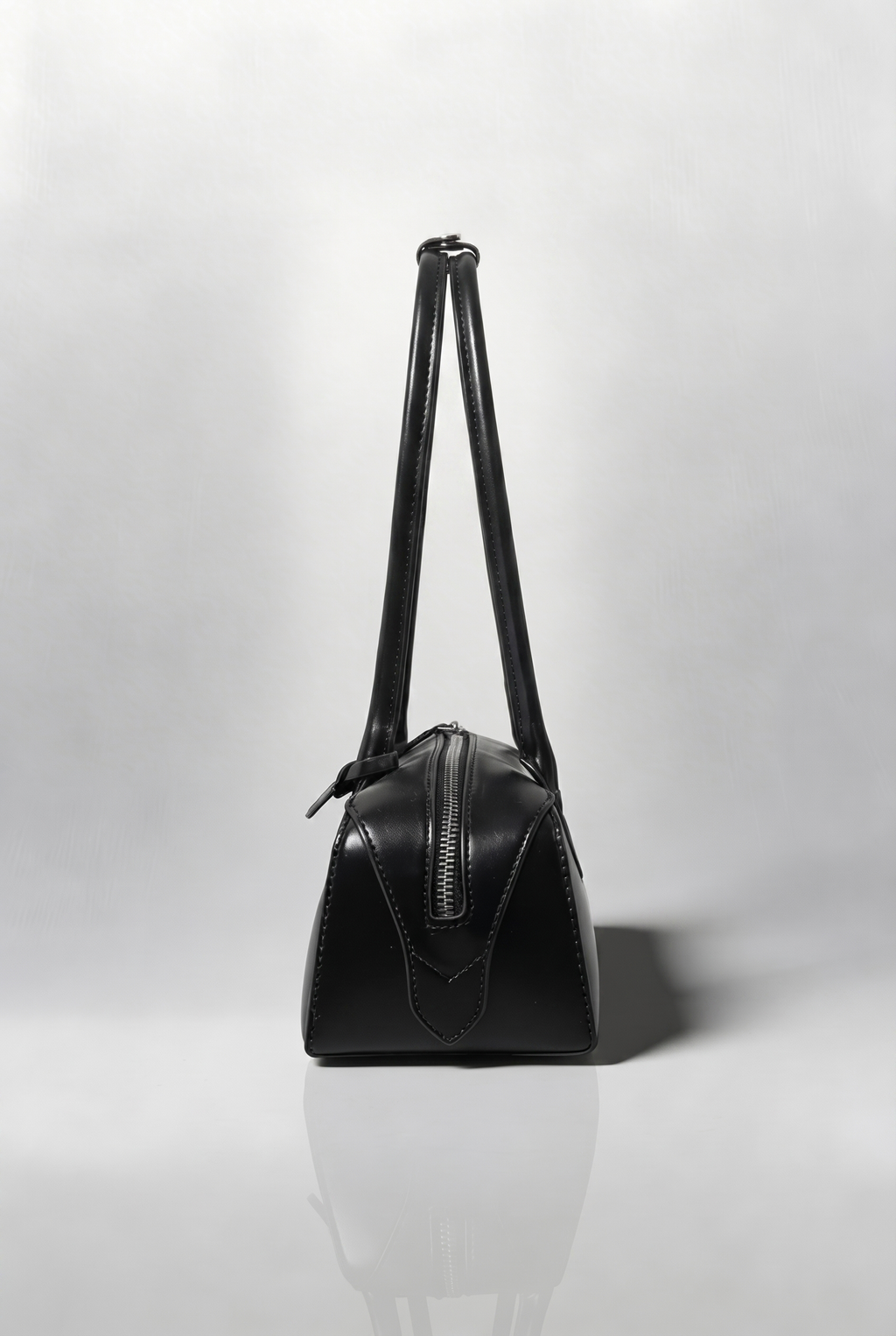 ARC BAGUETTE BAG - ENAMEL BLACK