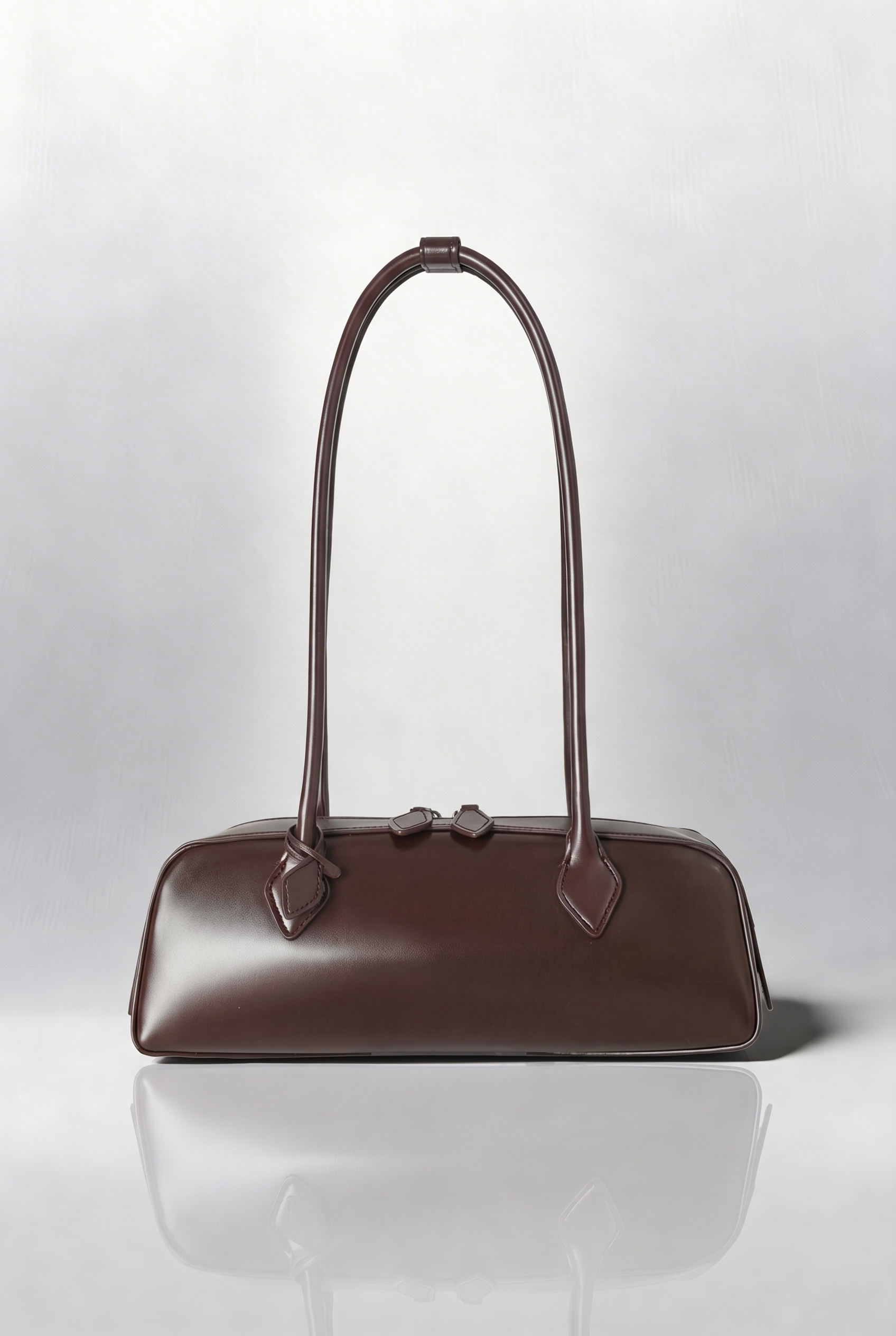 ARC BAGUETTE BAG - CHOCOLATE